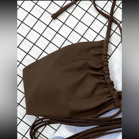 ✨Never worn✨ 3-piece Brown bikini - Picture 4 of 4